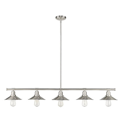 Z-Lite 5 Light Linear Chandelier