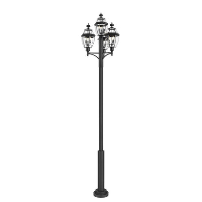 Z-Lite 3 Light Outdoor Post Mount Fixture
