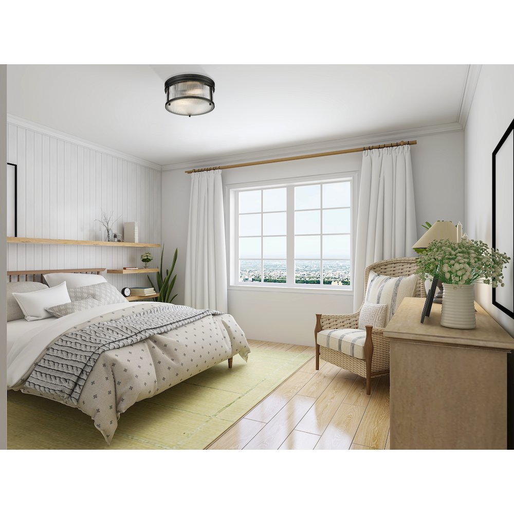 Z-Lite 2 Light Flush Mount