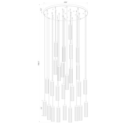 Z-Lite 27 Light Chandelier
