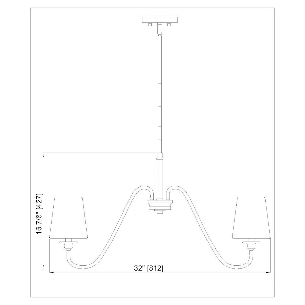 Z-Lite 6 Light Chandelier