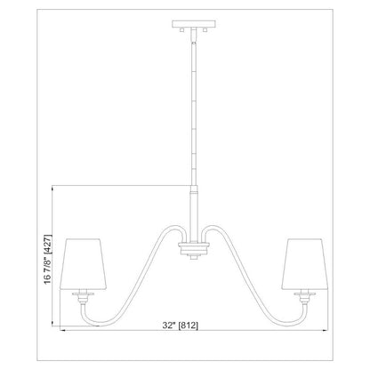 Z-Lite 6 Light Chandelier