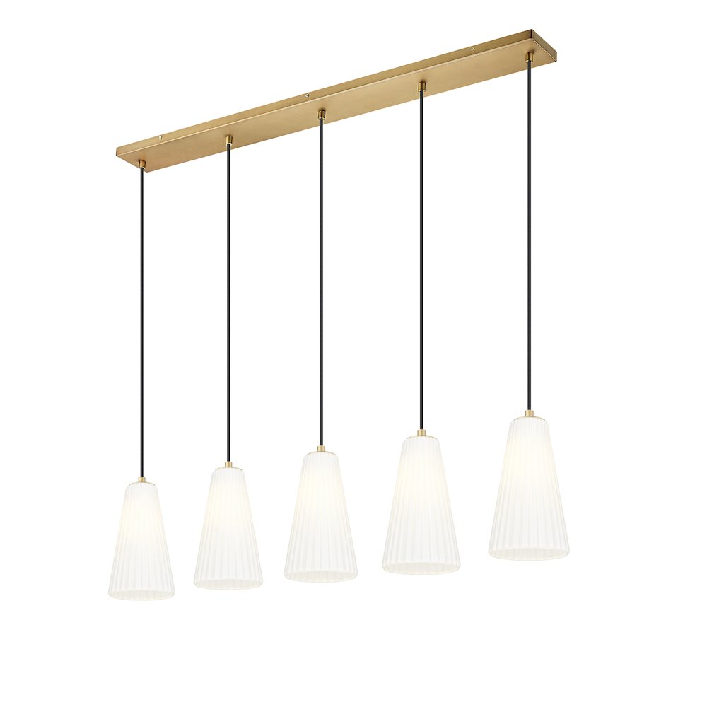 Z-Lite 5 Light Linear Chandelier
