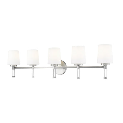 Z-Lite 5 Light Vanity, Brushed Nickel