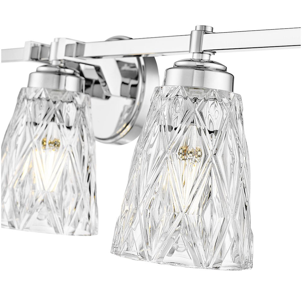 Z-Lite 5 Light Vanity, Chrome