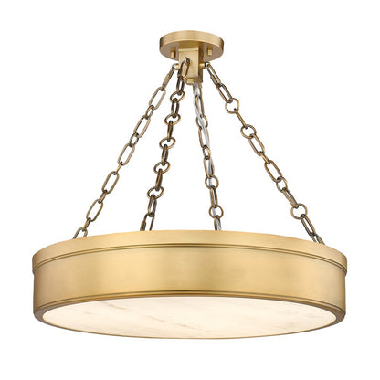 Z-Lite 3 Light Semi Flush Mount