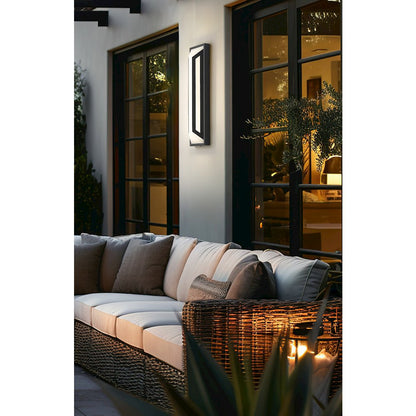 Z-Lite 2 Light Outdoor Wall Light, Sand Black