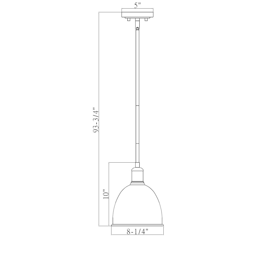 Z-Lite 1 Light Pendant