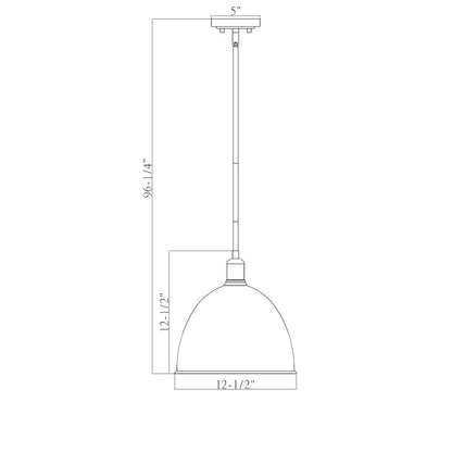 Z-Lite 1 Light Pendant