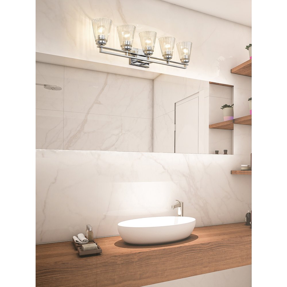 Z-Lite 5 Light Vanity