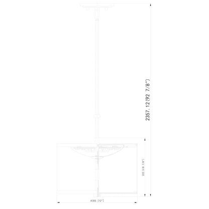 Z-Lite 1 Light Pendant, Brushed Nickel
