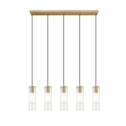 Z-Lite 5 Light Linear Chandelier