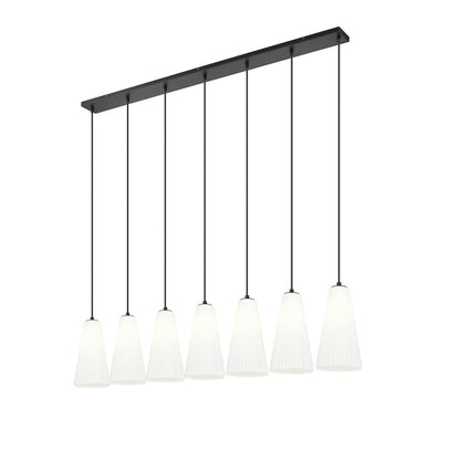 Z-Lite 7 Light Linear Chandelier