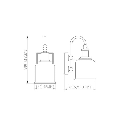 Z-Lite 1 Light Wall Sconce