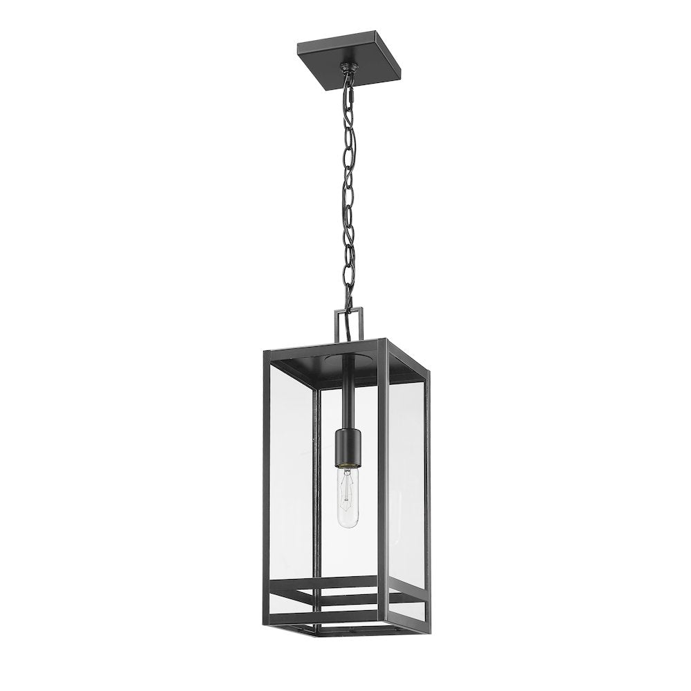 Z-Lite 1 Light Outdoor Chain Mount Ceiling Fixture