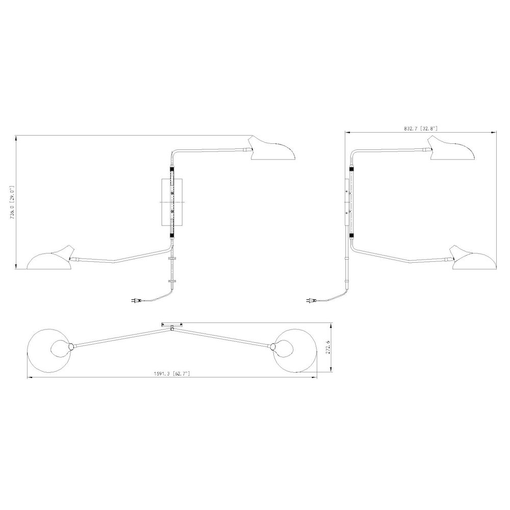 Z-Lite 2 Light Wall Sconce