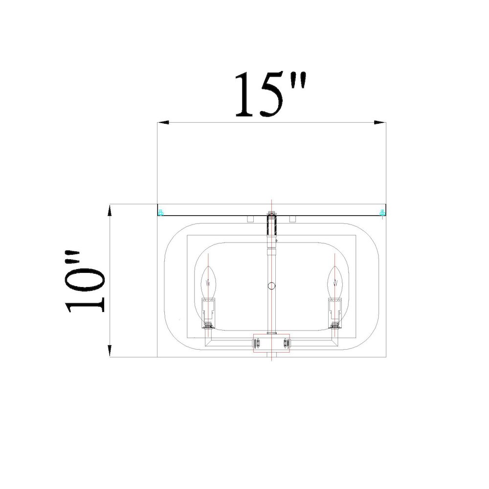 Z-Lite 4 Light Flush Mount