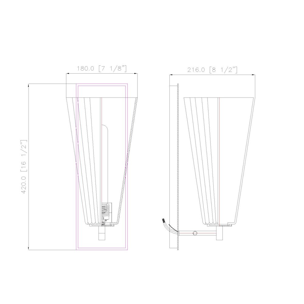 Z-Lite 1 Light Wall Sconce