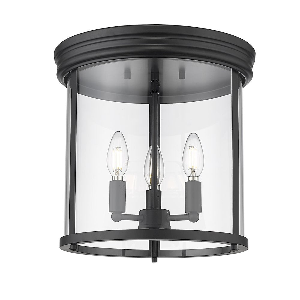 Z-Lite 3 Light Flush Mount