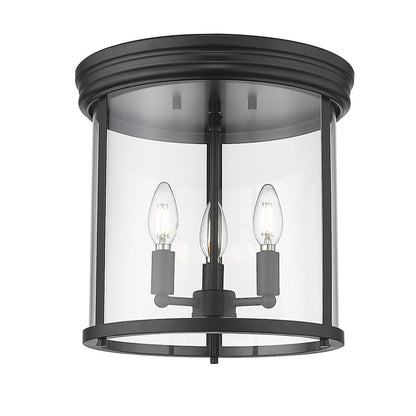 Z-Lite 3 Light Flush Mount