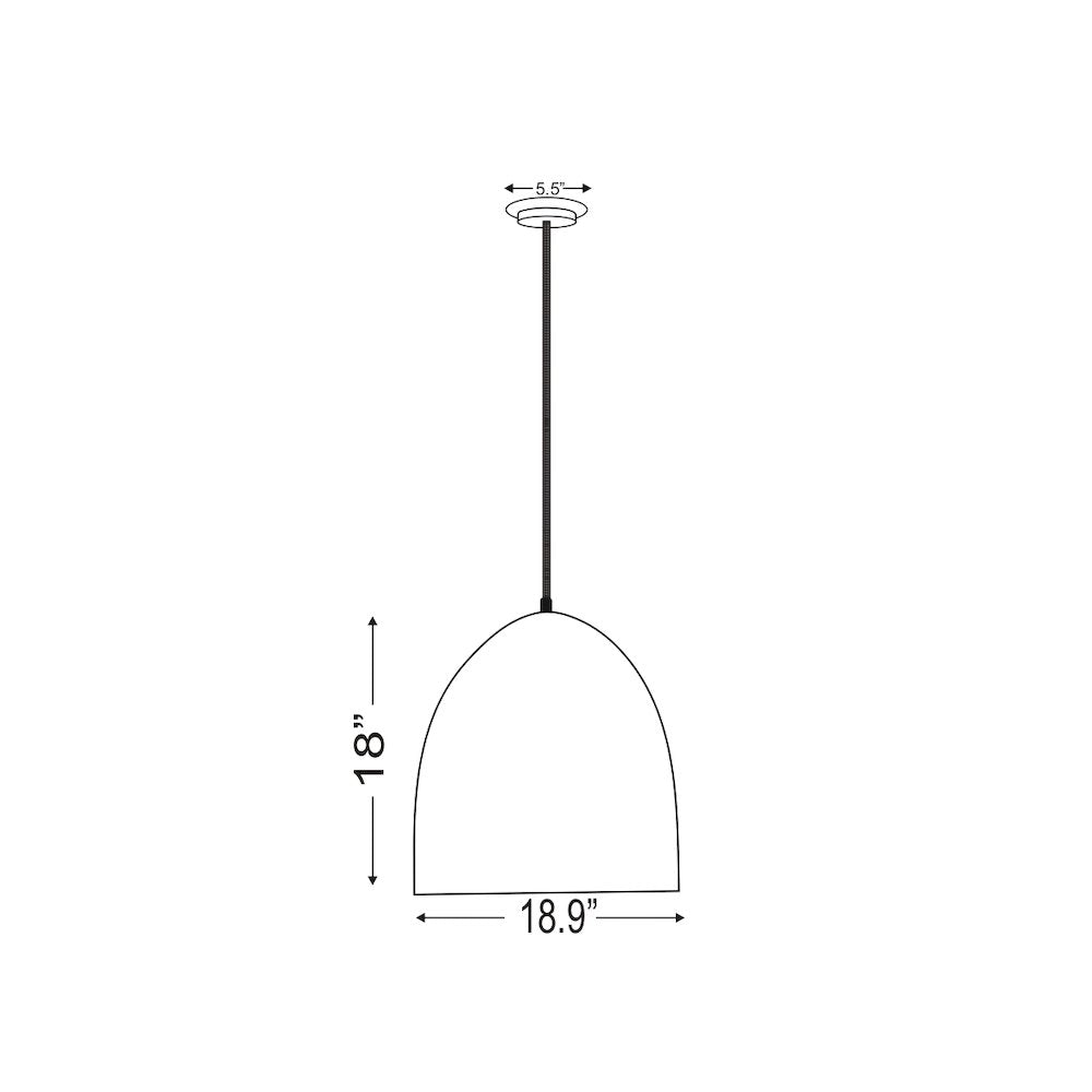 Z-Lite 3 Light Pendant