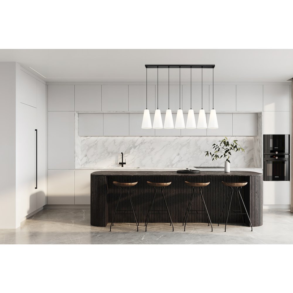 Z-Lite 7 Light Linear Chandelier
