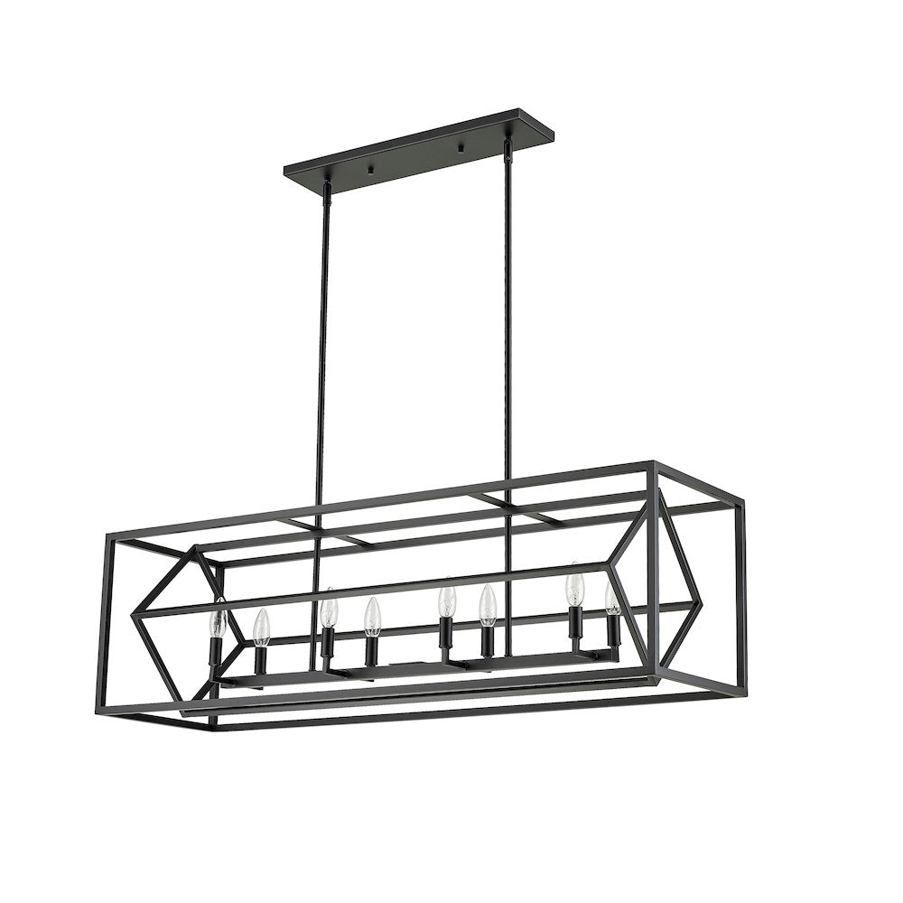 Z-Lite 8 Light Linear Chandelier