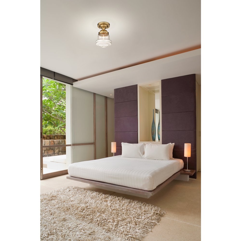 Z-Lite 1 Light Flush Mount