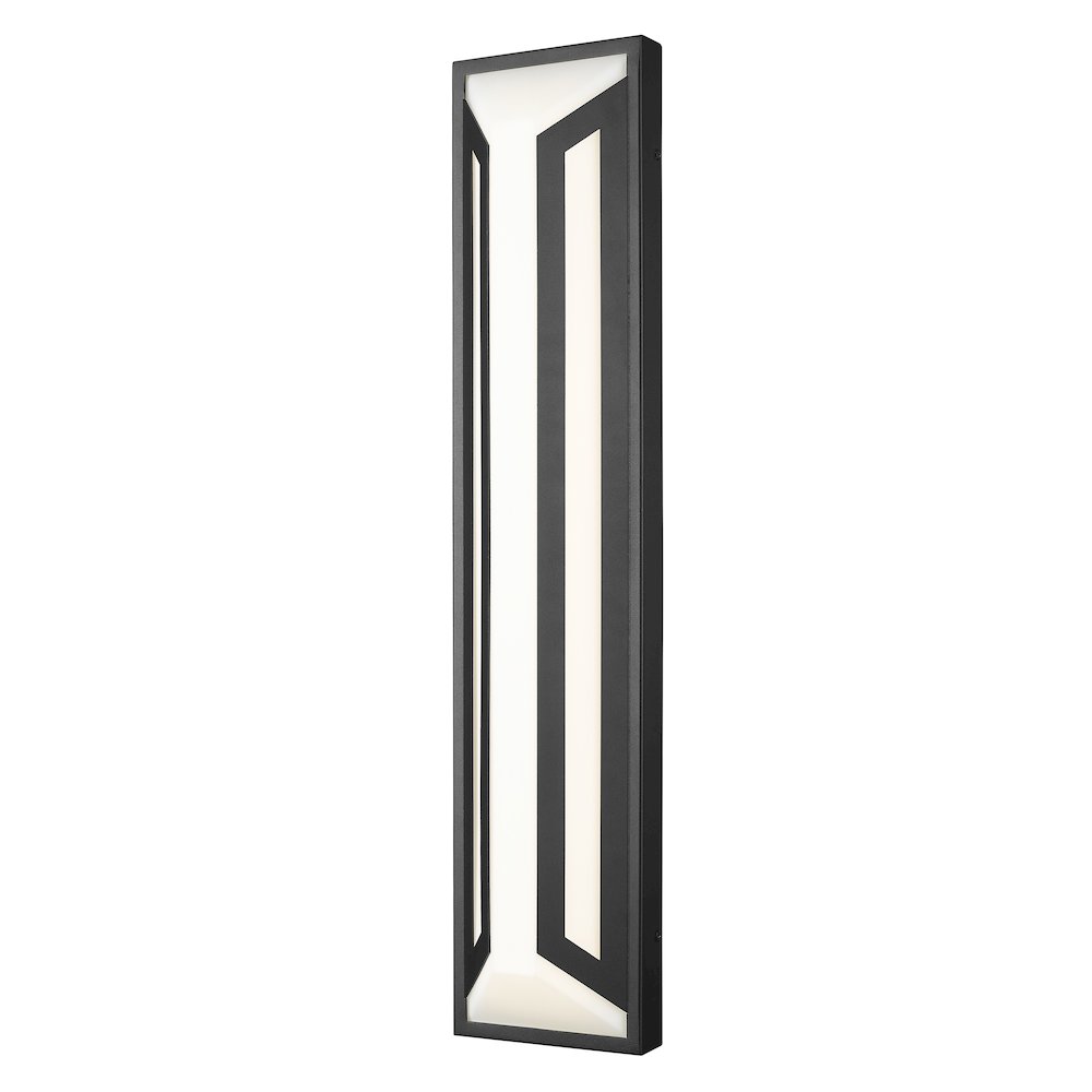 Z-Lite 2 Light Outdoor Wall Light, Sand Black