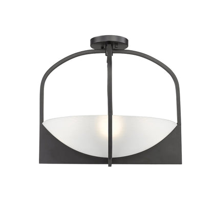Z-Lite 4 Light Semi Flush Mount