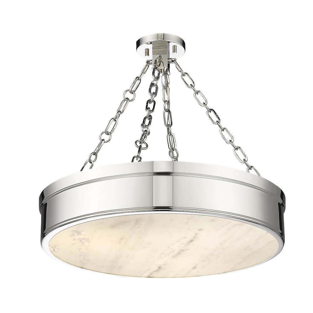 Z-Lite 3 Light Semi Flush Mount