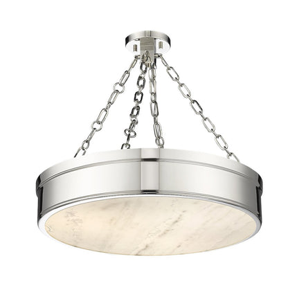 Z-Lite 3 Light Semi Flush Mount