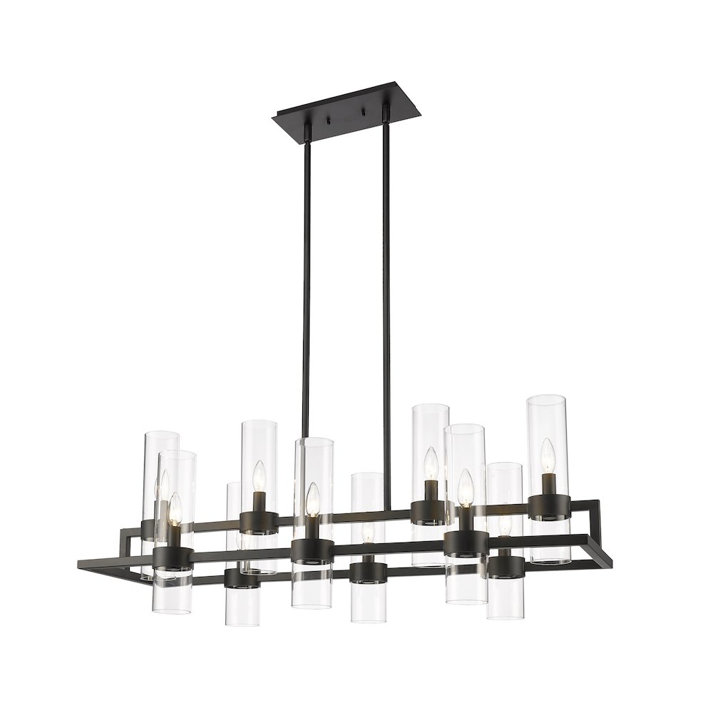 Z-Lite 10 Light Linear Chandelier