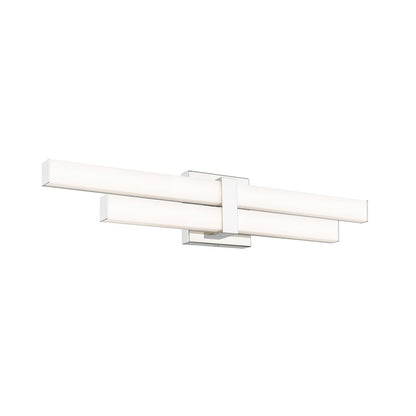 Z-Lite Zane 2 Light Vanity in Chrome  Frame Finish