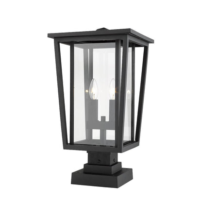 Z-Lite 2 Light Outdoor Pier Mounted Fixture