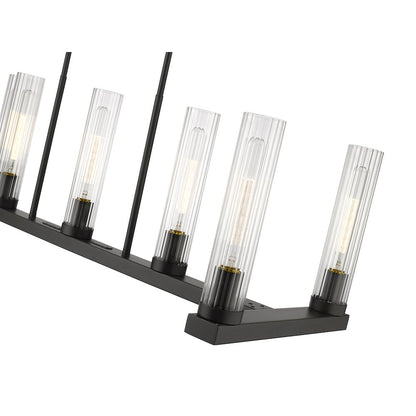 Z-Lite 7 Light Linear Chandelier