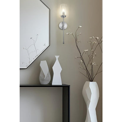 Z-Lite 1 Light Wall Sconce, Brushed Nickel