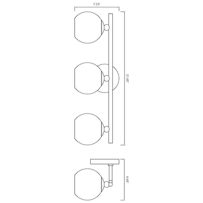 Z-Lite 3 Light Vanity