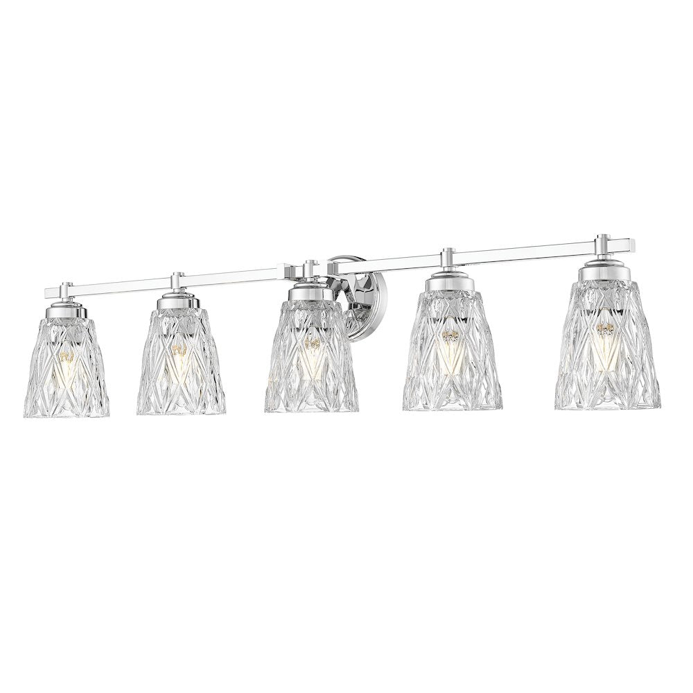 Z-Lite 5 Light Vanity, Chrome
