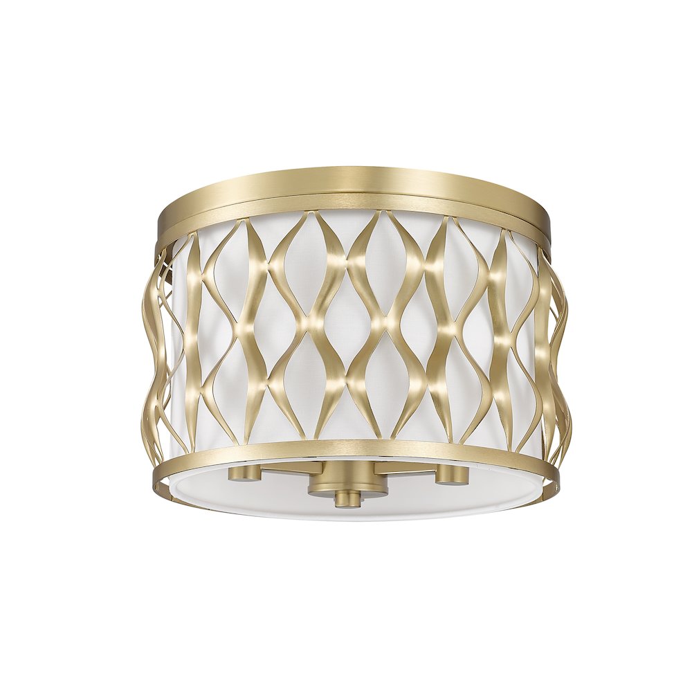 Z-Lite 3 Light Flush mount