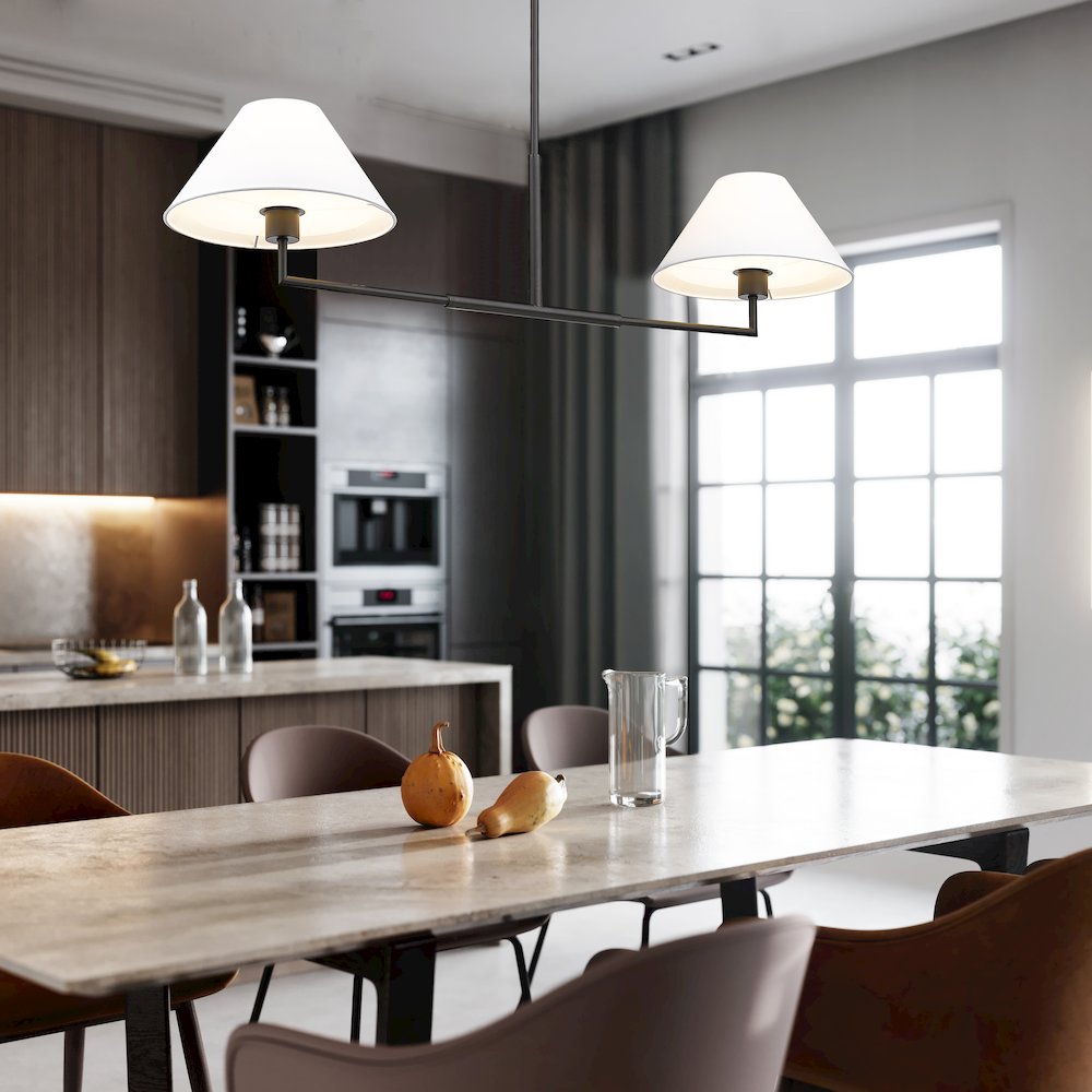 Z-Lite 2 Light Chandelier