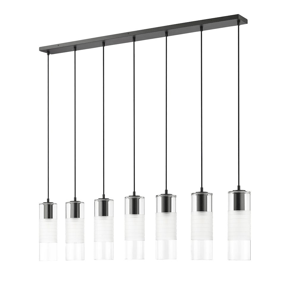 Z-Lite 7 Light Linear Chandelier