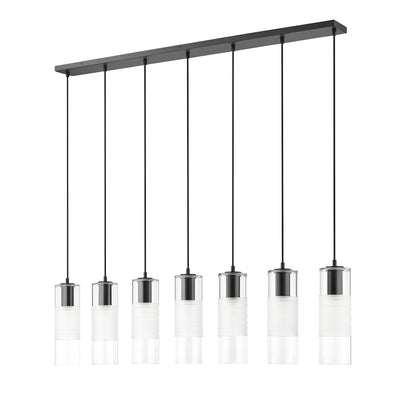 Z-Lite 7 Light Linear Chandelier