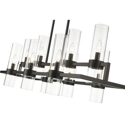 Z-Lite 10 Light Linear Chandelier