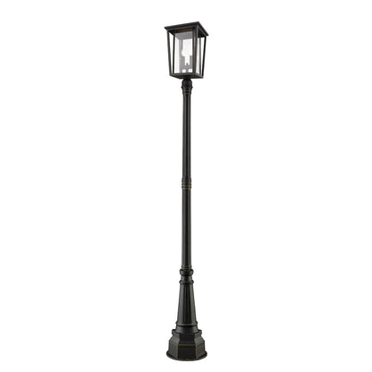 Z-Lite 2 Light Outdoor Post Mounted Fixture