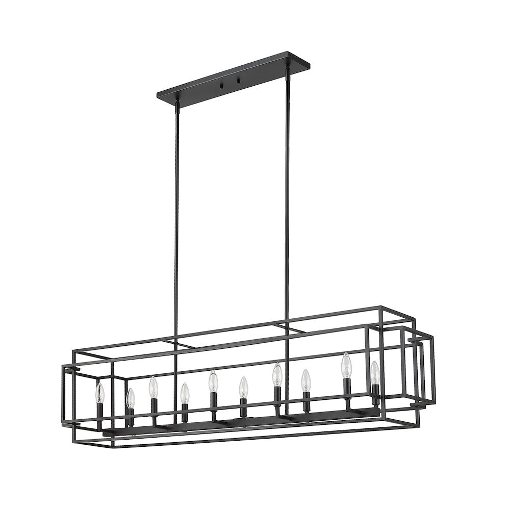 Z-Lite 10 Light Linear Chandelier