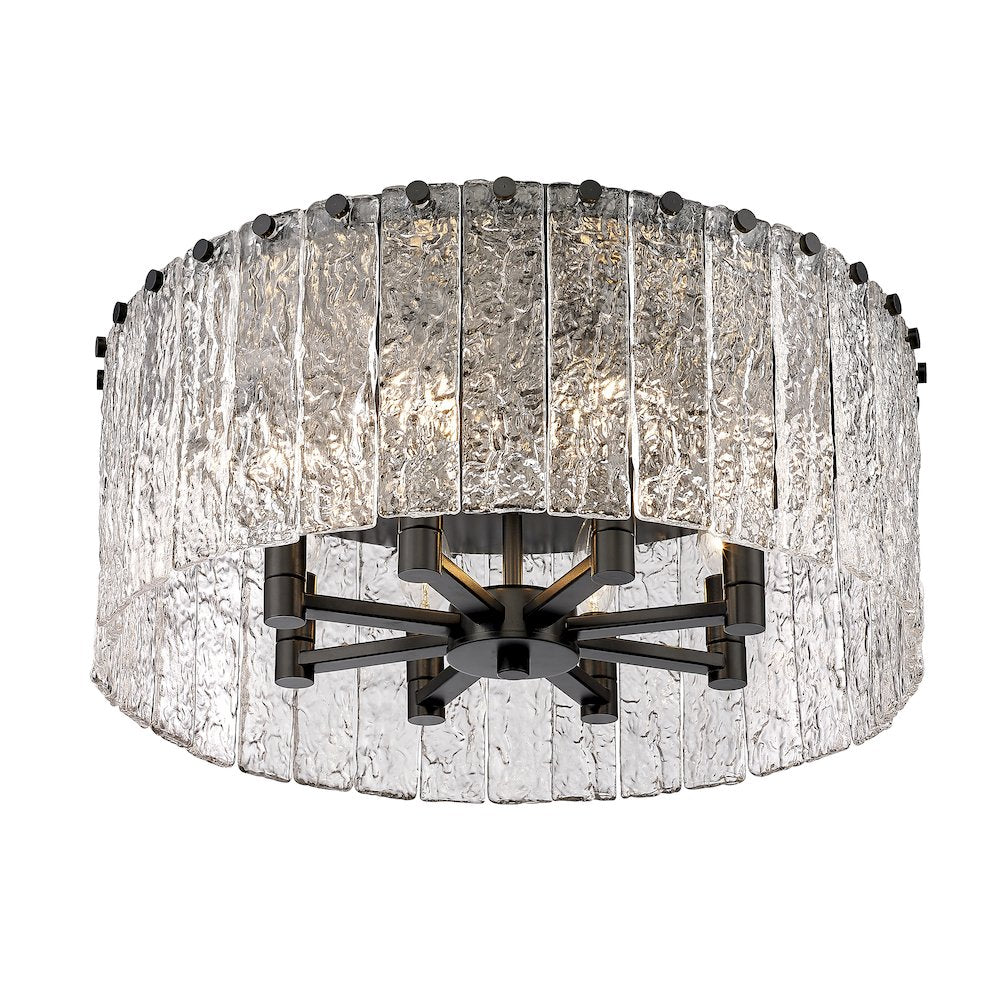 Z-Lite 8 Light Flush Mount