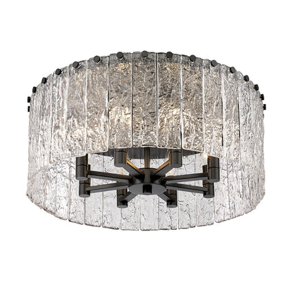 Z-Lite 8 Light Flush Mount