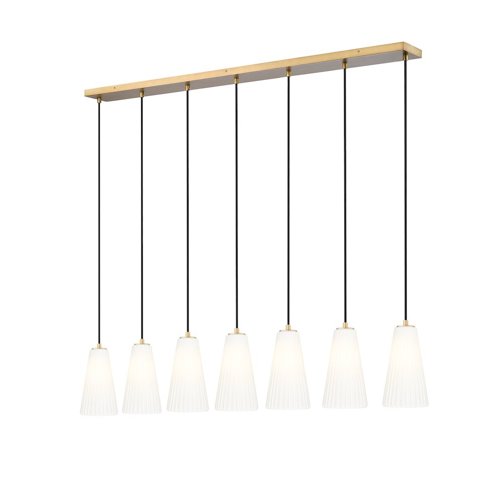 Z-Lite 7 Light Linear Chandelier