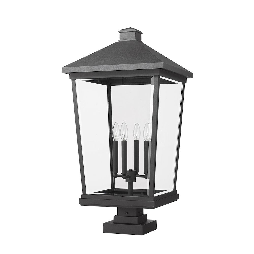 Z-Lite 4 Light Outdoor Pier Mounted Fixture